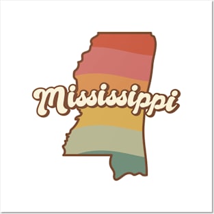 Mississippi Retro Posters and Art